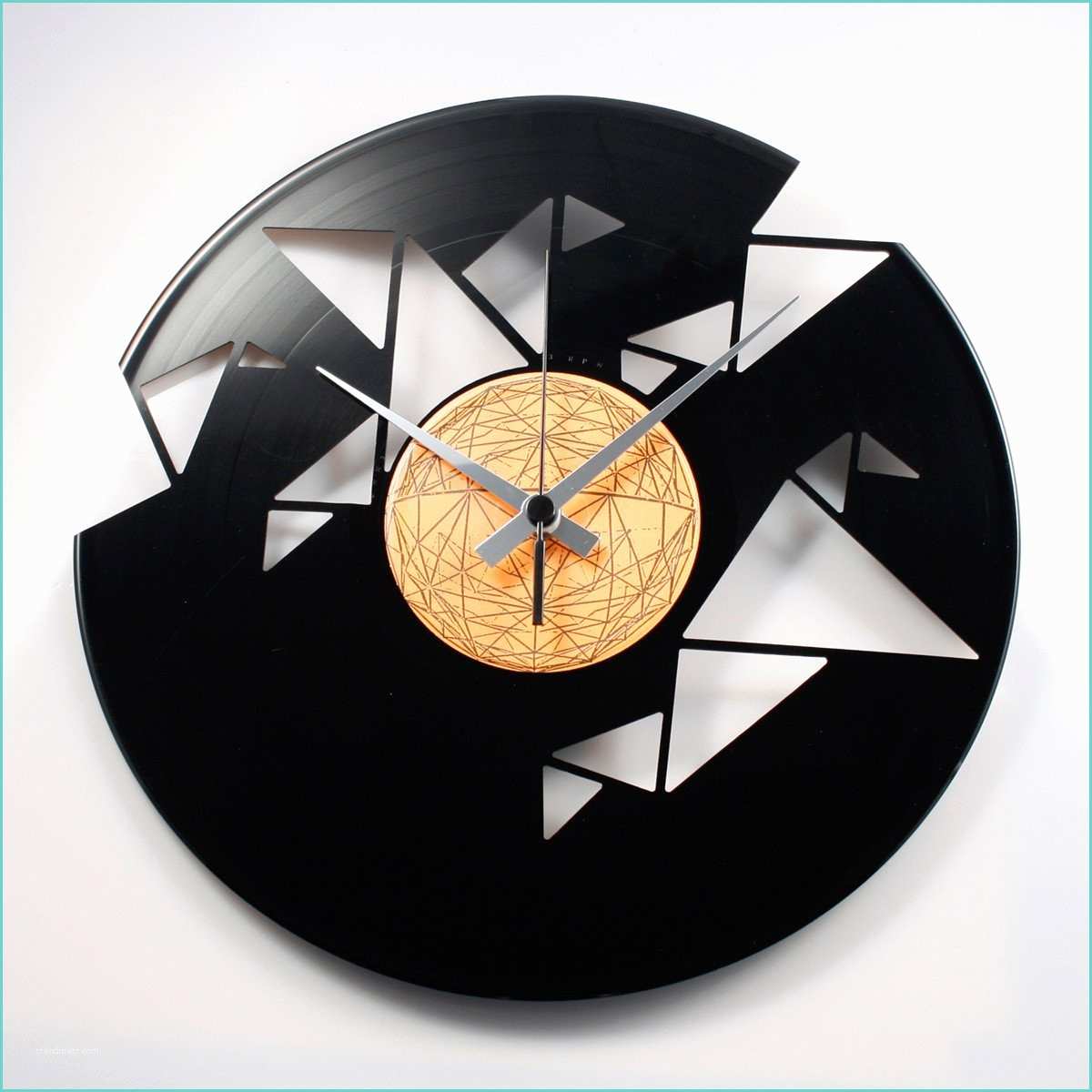 Orologi Da Parete Design Moderno orologio Da Parete Moderno In Vinile origami orologi Da