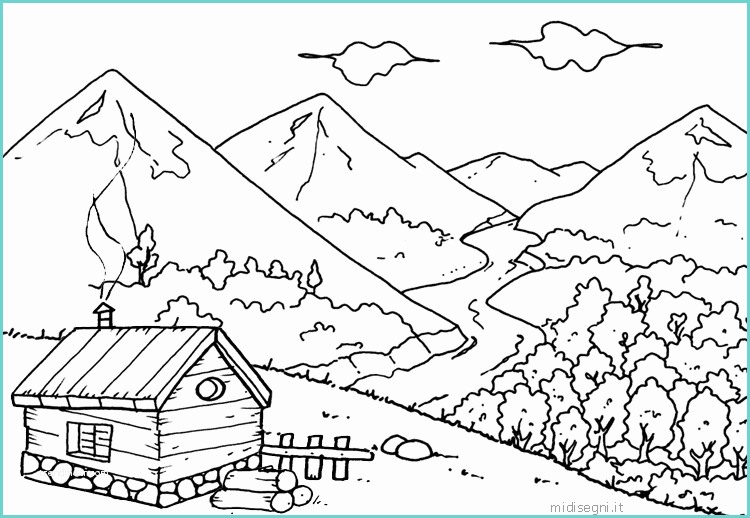 Paesaggio Di Campagna Disegno E Disegnare Un Paesaggio Di Montagna Eg03 Regardsdefemmes