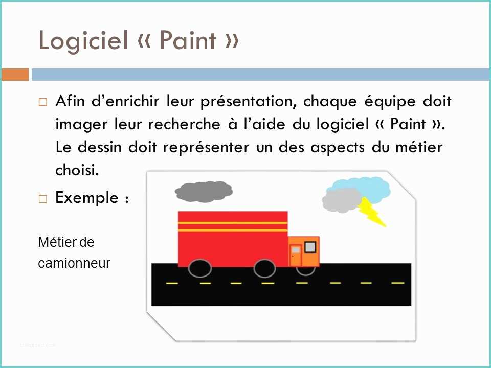 Paint Logiciel De Dessin Le Monde Du Travail Projet De Recherche Et De