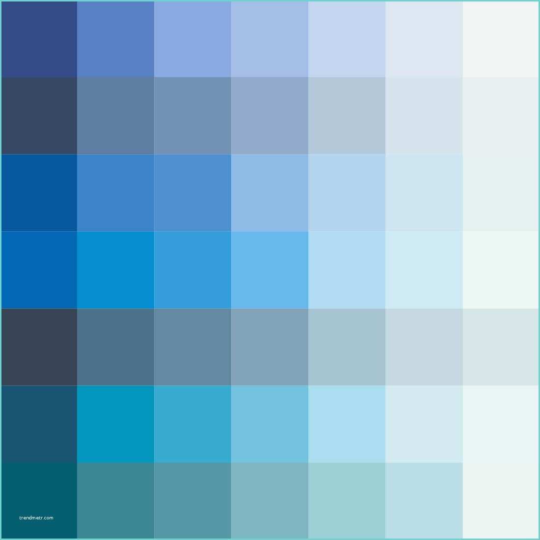 Palette De Bleu Peinture Nuancier & Carte Des Couleurs Mauvilac Industries