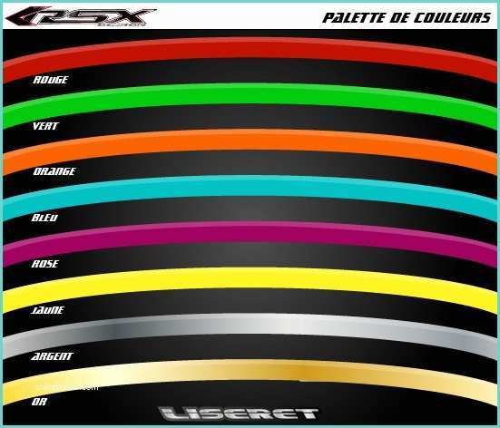 Palette De Couleur Web Kit Deco Jante Moto Cross