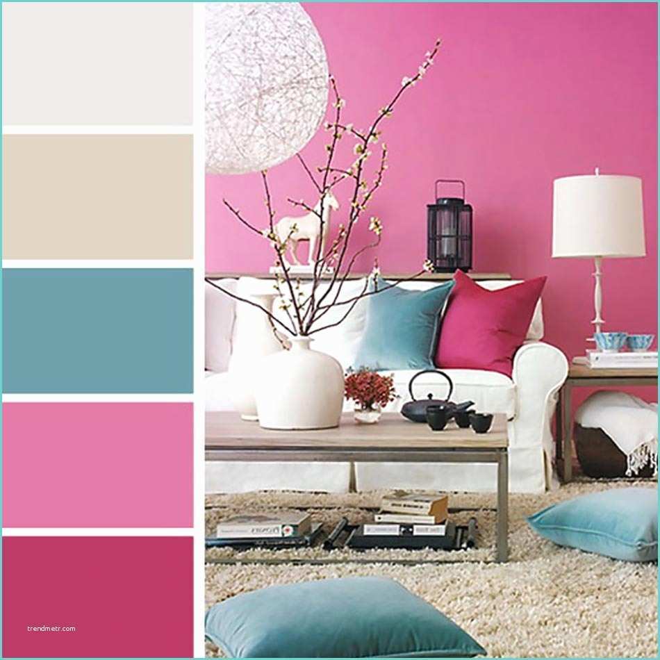 palettes de couleurs design interieur