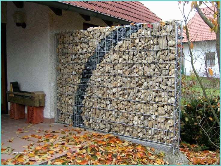 Palissade Granit Point P Intégrer Le Mur Gabion Me élément Décoratif Dans Le Jardin