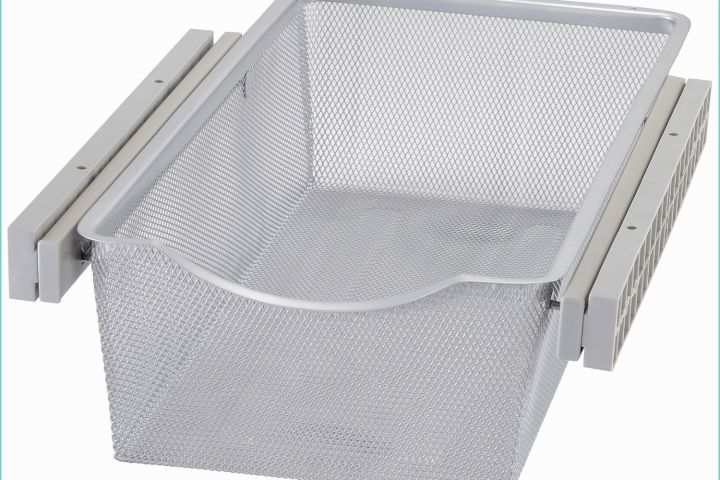 Panier Coulissant Cuisine Leroy Merlin Panier Coulissant Gris Spaceo L 36 8 X H 15 X P 60 Cm