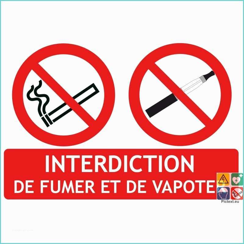 Panneau Interdiction De Fumer A Imprimer Gratuit Signalétique 2 En 1 Interdiction De Fumer Et De Vapoter