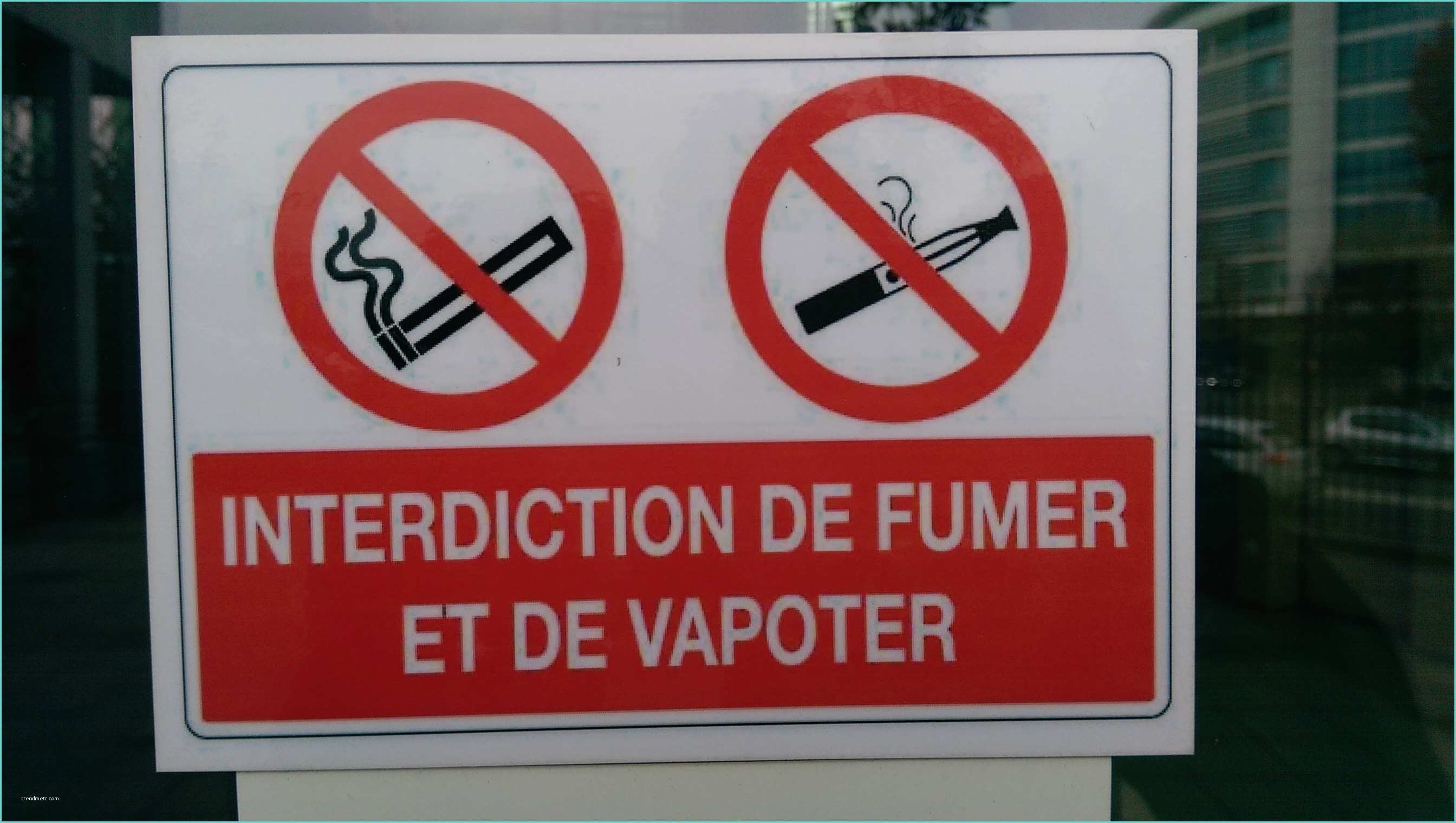 Panneau Interdit De Vapoter Revger = Panneau Interdiction De Fumer Et Vapoter