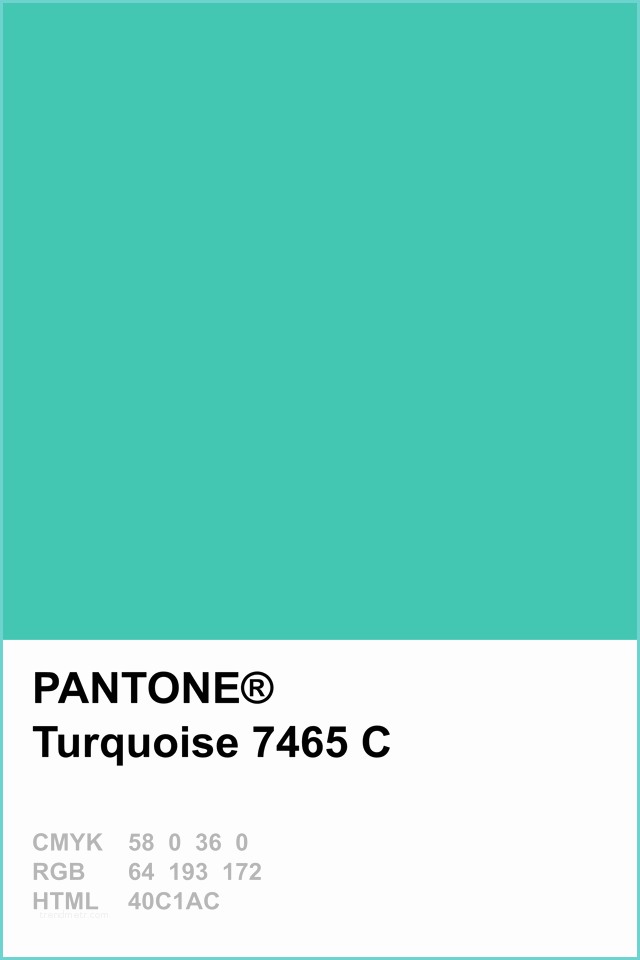 Pantone Bleu Vert Pantone Colour the Year 2010 Turquoise