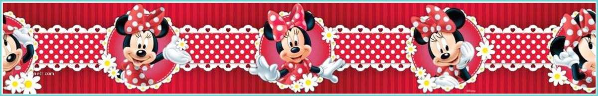 Papier Peint Minnie Mouse Disney Mickey & Minnie Mouse Papiers Peints Et Frise