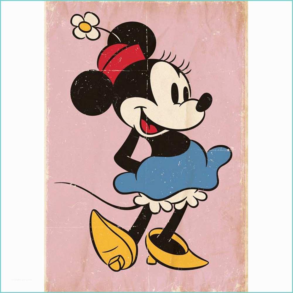 Papier Peint Minnie Mouse Papier Peint Géant Minnie Mouse Vintage Disney