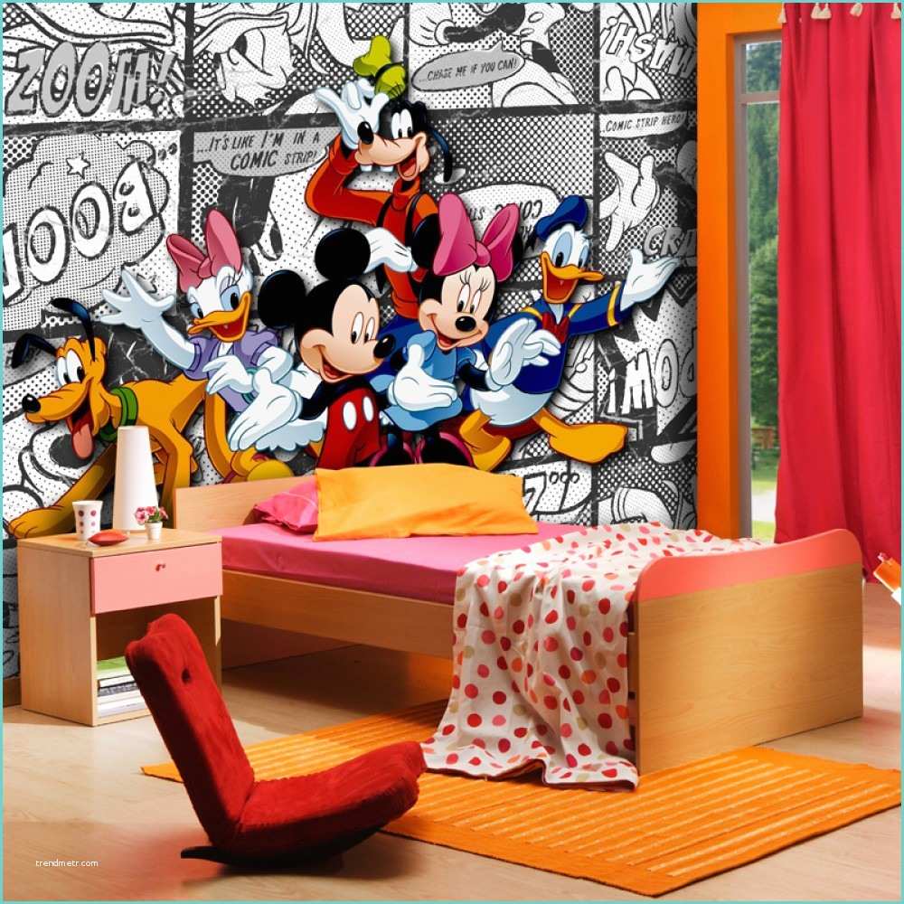 Papier Peint Minnie Mouse Papier Peint Xxl Mickey Bd Blanc Disney