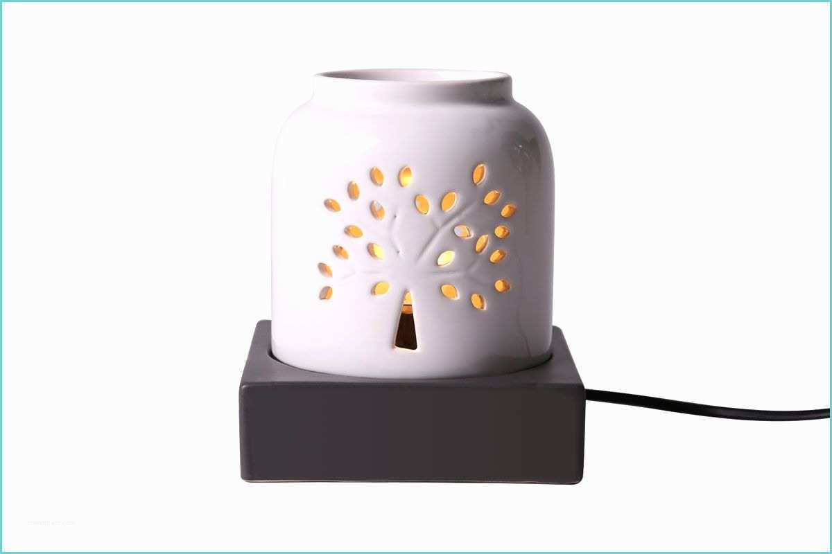 Parfum Paiement En 3 Fois Lampe Diffuseur De Parfum Design Céramique Blanc forest