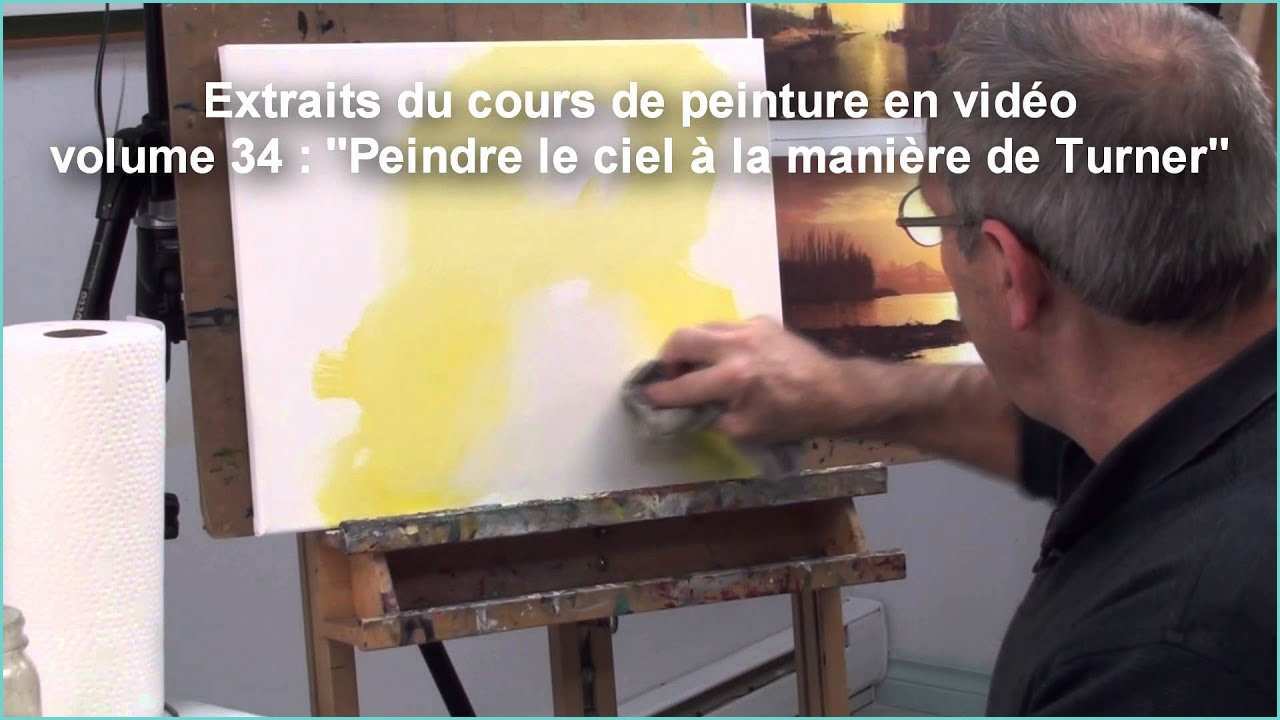 Peindre De La Frisette Vernie Extrait Du Cours De Peinture Volume 34 Peindre Le Ciel à