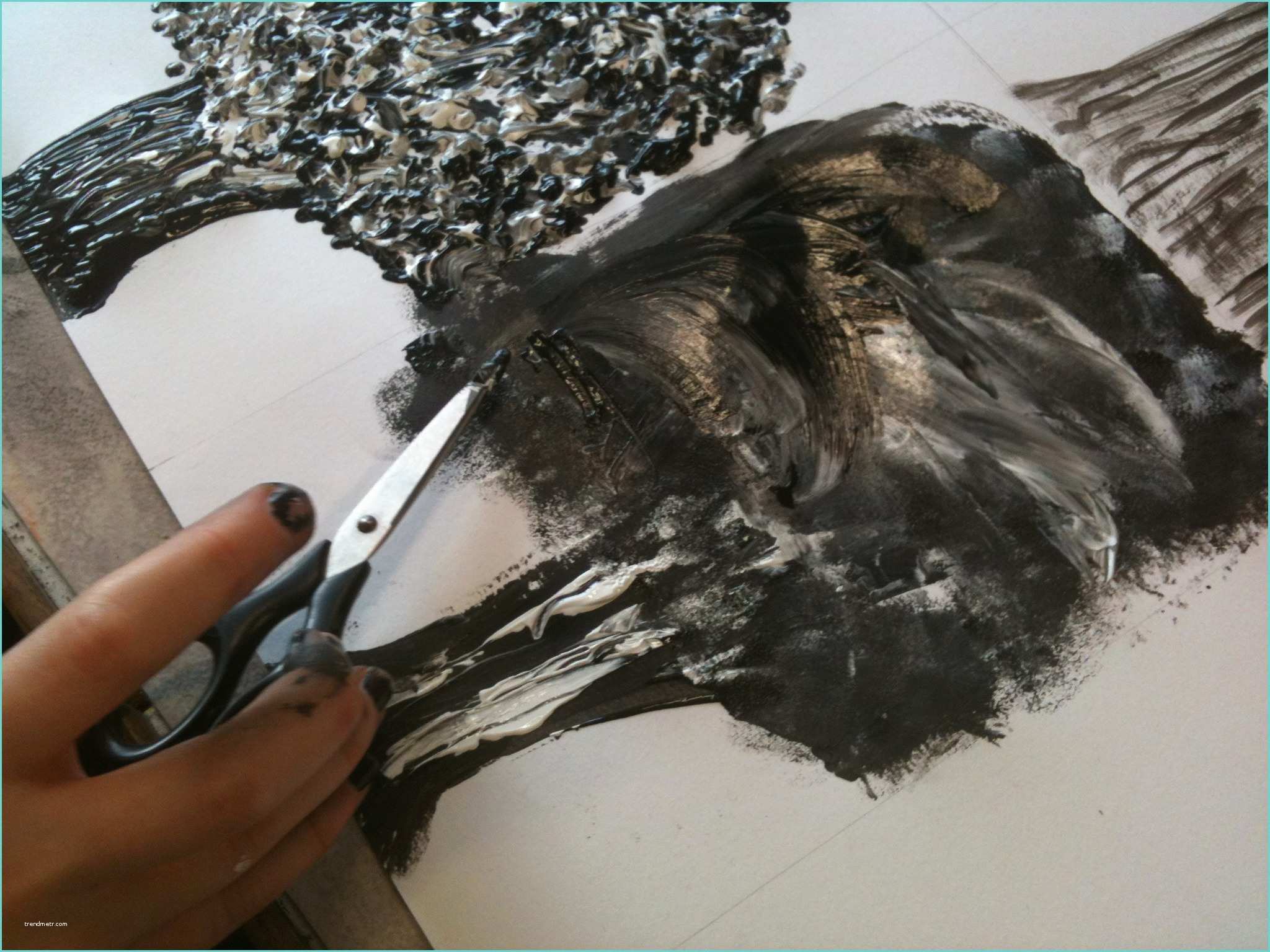 Peindre Du Plastique La Bombe Graphique Pictural Une Séquence En Classe De 1ère Arts