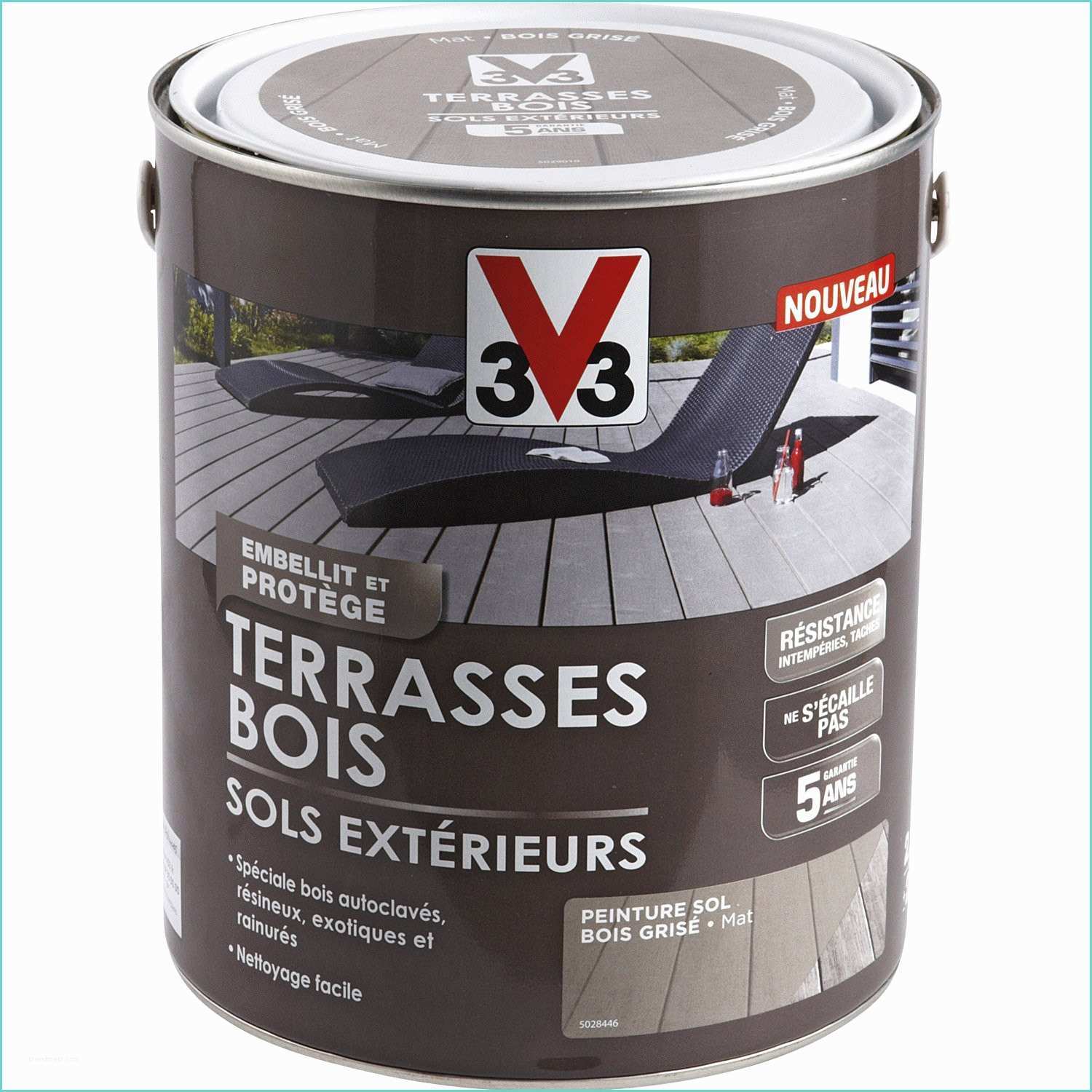 Peinture Bois Exterieur Peinture Terrasse Bois V33 – Idées D Amélioration De L