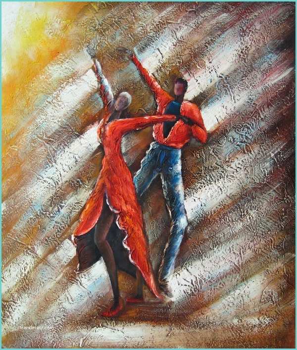 Peinture Moderne Sur toile Tableau Peinture Danseurs Tango Peintures Danse Tango