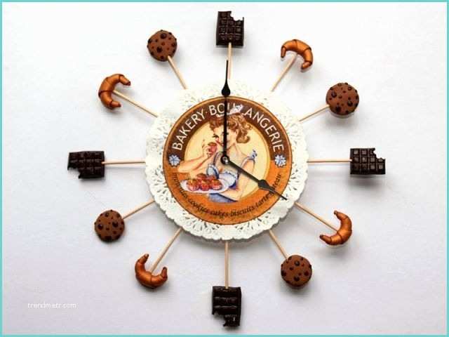 Pendule originale Pour Cuisine Pendule De Cuisine originale Horloge Murale Pendule Murale