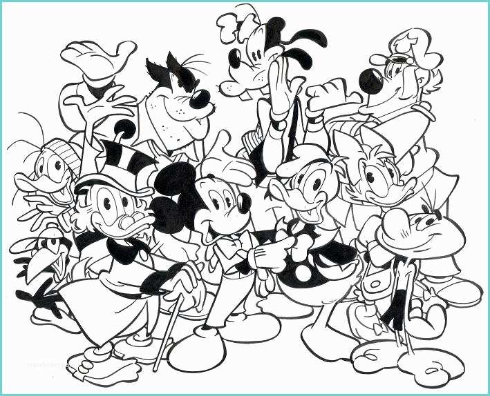 Personaggi Fumetti Da Colorare "i Disney Italiani" Edizione Limitata