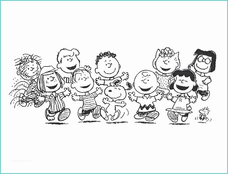 Personaggi Fumetti Da Colorare Tutti I Personaggi Di Peanuts Charlie Brown Da Stampare E