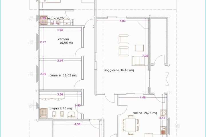 Piantina Casa 150 Mq Piantina Casa 150 Mq Upowerbiz Upowerbiz