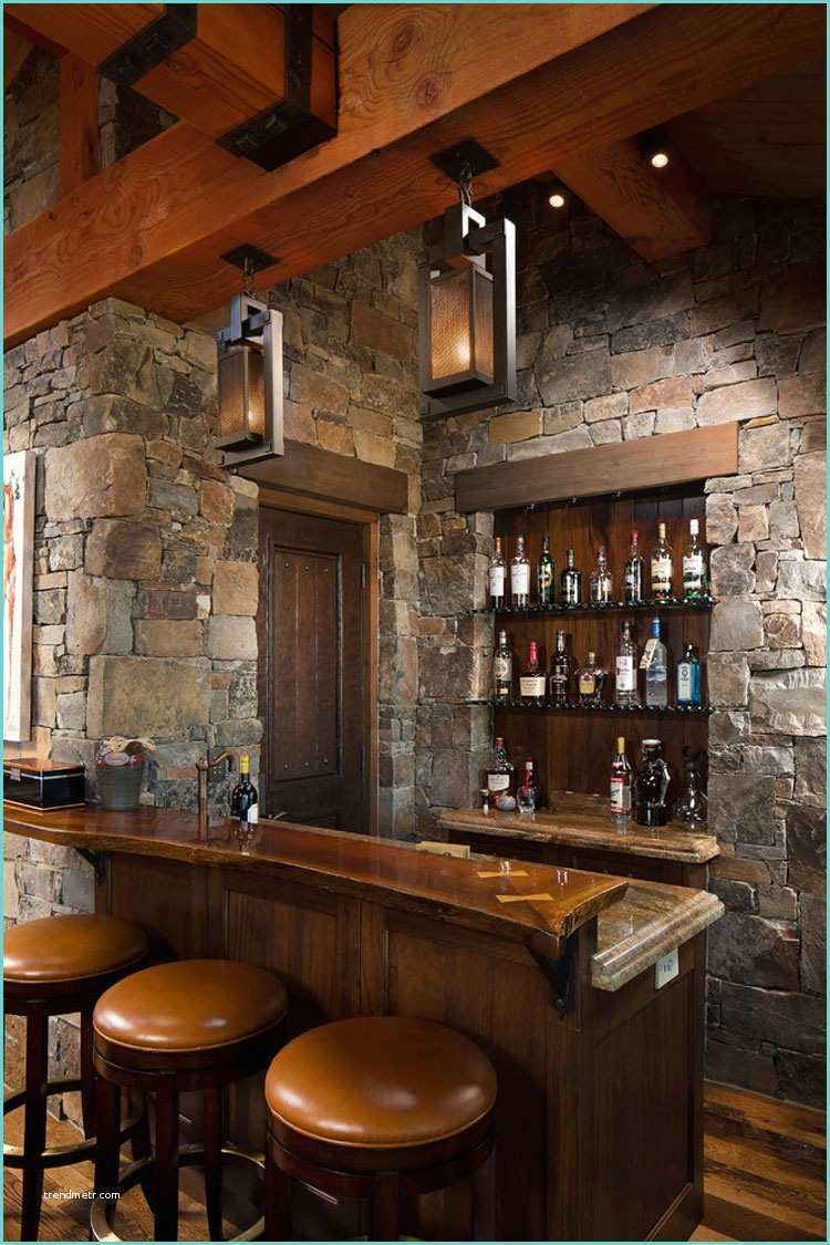 Pictures Of A Bar 16 Esempi Di Angolo Bar In Casa Con Arredamento Rustico