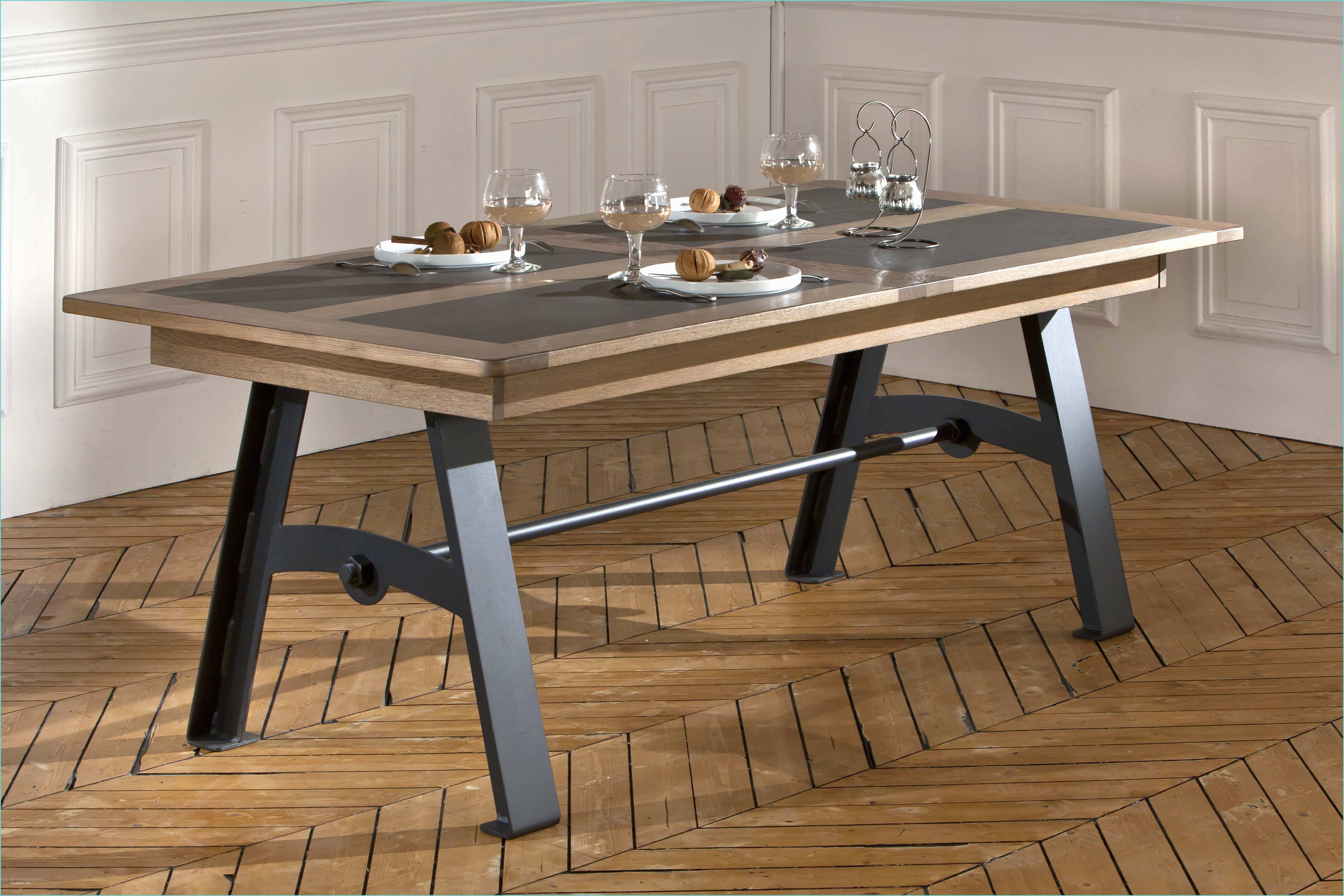 Pieds De Table Metal Table Pieds Métal Avec Allonge Detre170m