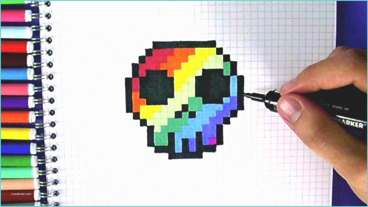 Pixel Art Arc En Ciel Pixel Arc En Ciel Avec Pixel Art Facile Faire