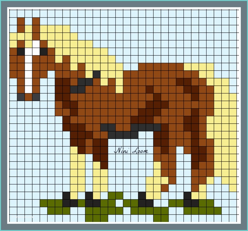 Pixel Art Gratuit A Imprimer Nini Loom Loisirs Créatifs Page 71