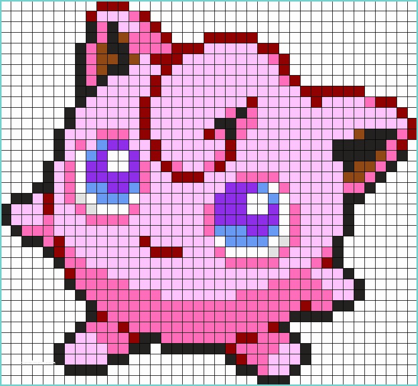 Pixel Art Gratuit A Imprimer Pokémon Agrandissez Vos Familles En Perles Hama