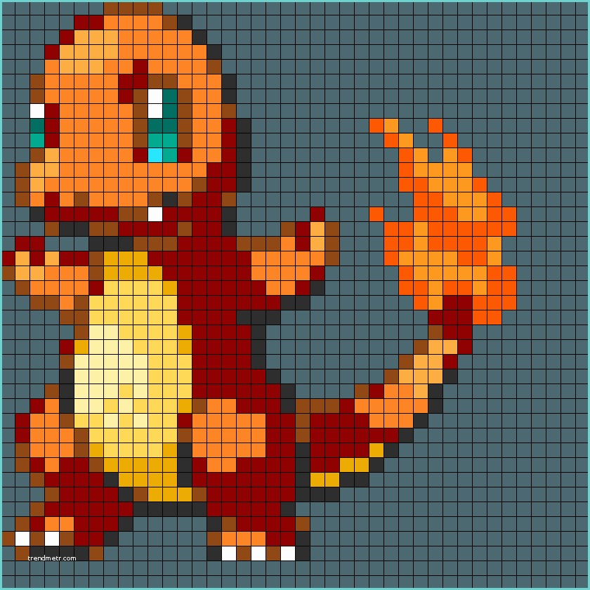 Pixel Art Gratuit Pokémon Agrandissez Vos Familles En Perles Hama