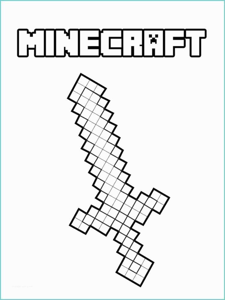 Pixel Art Minecraft A Imprimer Coloriage Minecraft 20 Modèles à Imprimer Gratuitement
