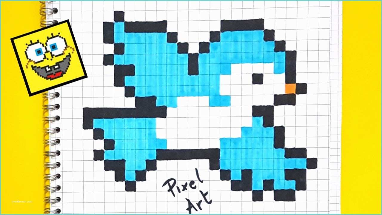 Pixel Art Simple Et Rapide Pixel Art Oiseau Pixel Art Pinterest
