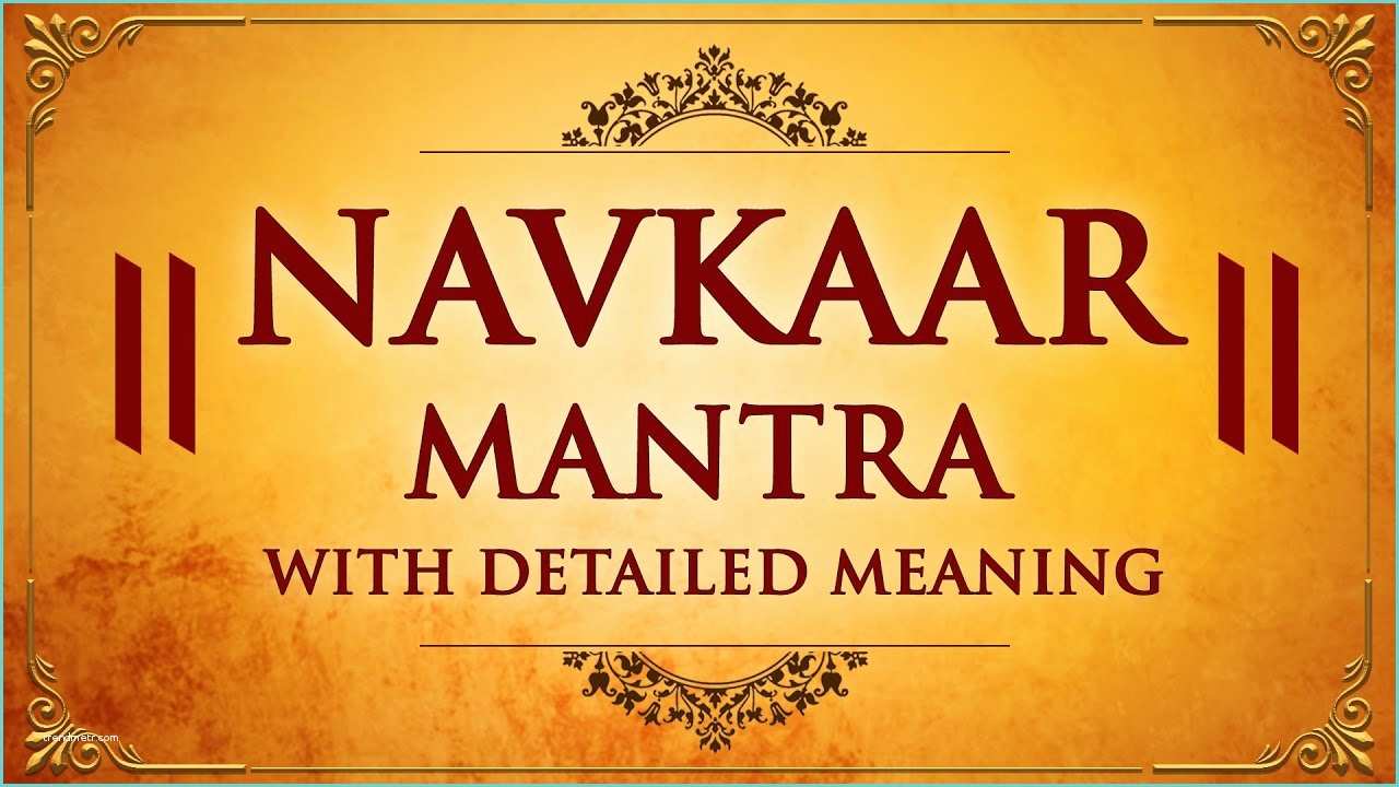 Placard Meaning In Hindi Navkar Mantra with Meaning