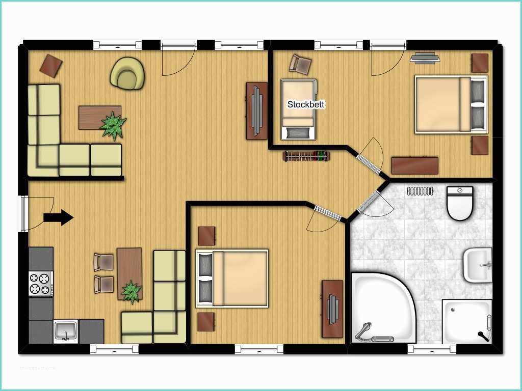 Plan Appartement 50 M2 Appartement Edelweiss Appartement Appartementen