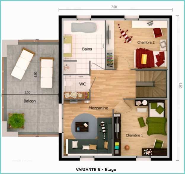 Plan Appartement 50 M2 Maison 50m2 – top Maison