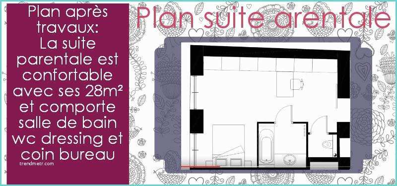 Plan Chambre Parentale Dressing Salle De Bain Suite Parentale Avec Salle De Bain Et Dressing