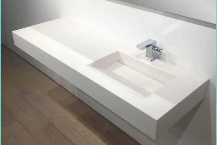 Plan Chambre Salle De Bain Plan Vasque Salle De Bain Suspendu 141x46 Cm Excentré