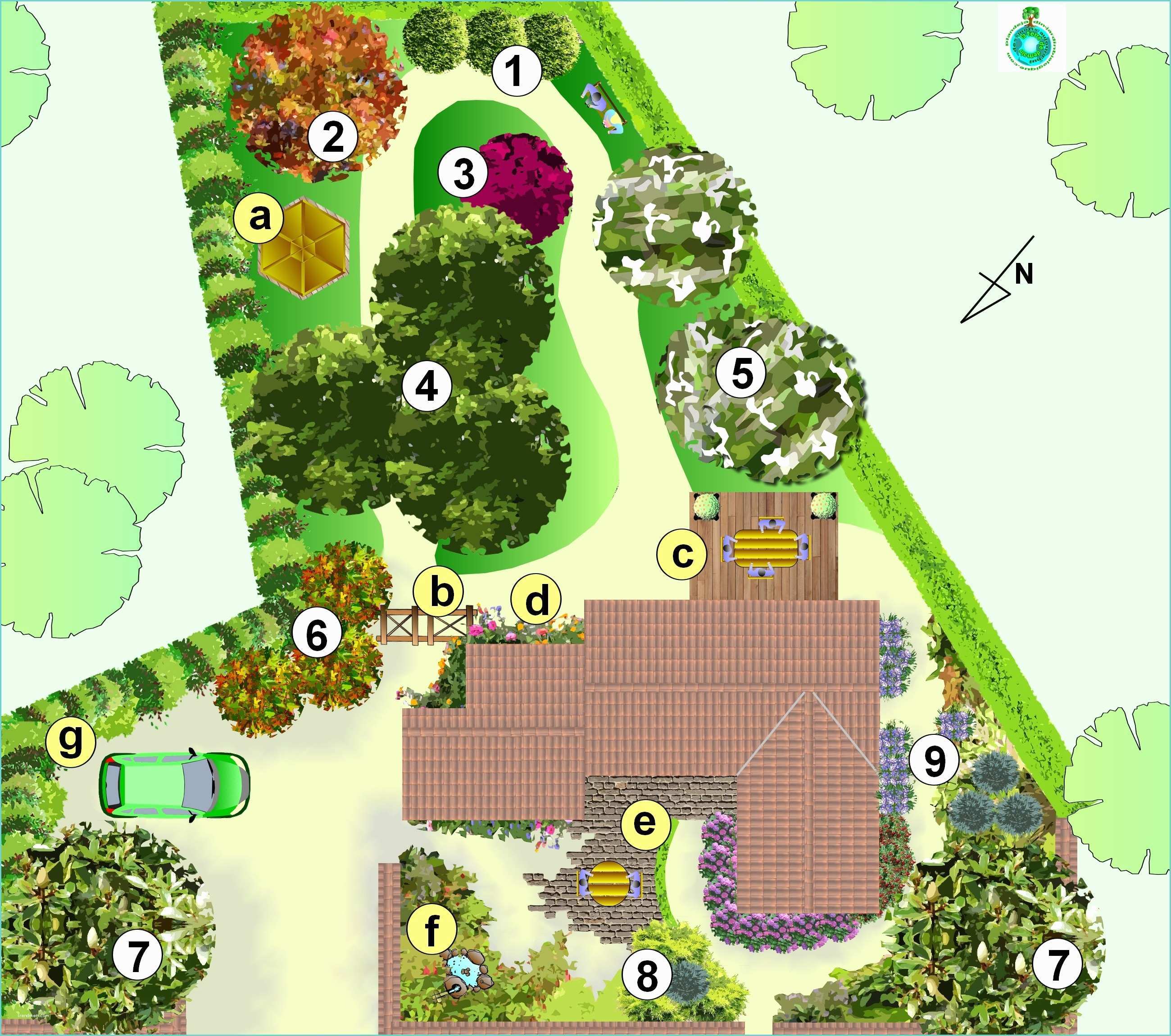 Plan De Jardin Gratuit Exemple Plan Jardin Modéle D Aménagement Paysagé Page