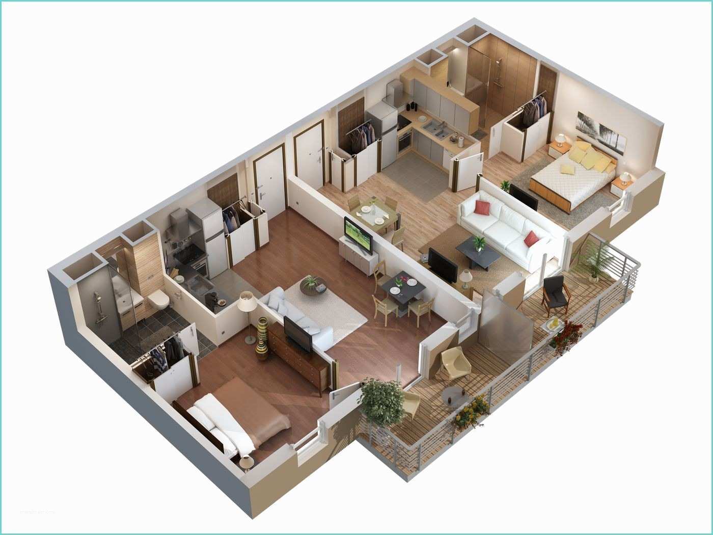 Plan De Maison 3d 150m2 Plans 3d Pour Séniors Studio Multimédia 3d at Home