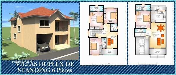 Plan De Maison Duplex Plan De Maison Duplex 6 Pieces
