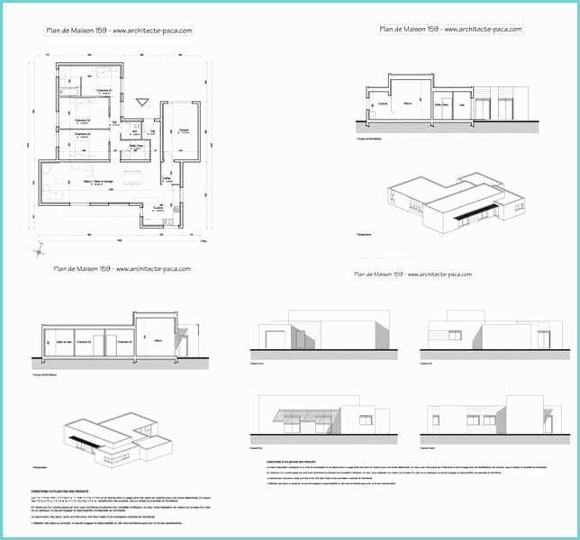 Plan De Maison Moderne Gratuit A Telecharger Plan De Maison Contemporaine Gratuited Architecte 159