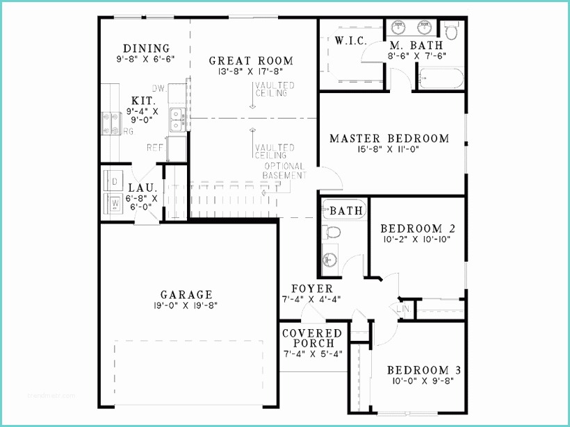 Plan De Maison Simple 3 Chambres Maison Avec 3 Chambres – Plan Maison Gratuit