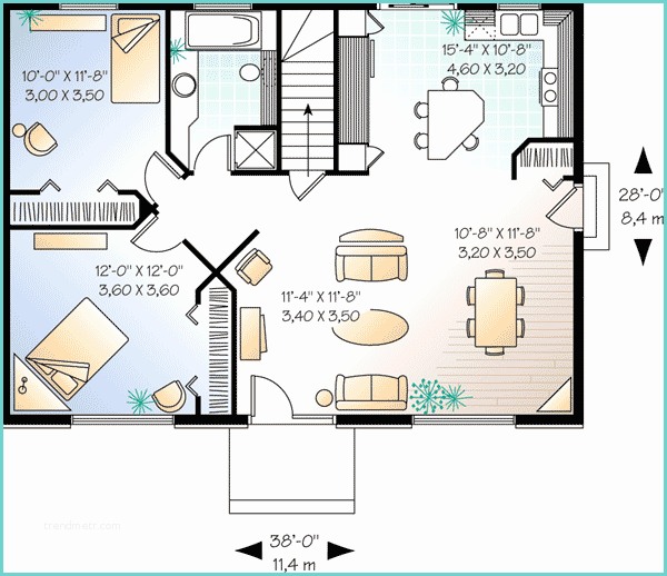Plan De Maison Simple 3 Chambres Maison Simple – Plan Maison Gratuit