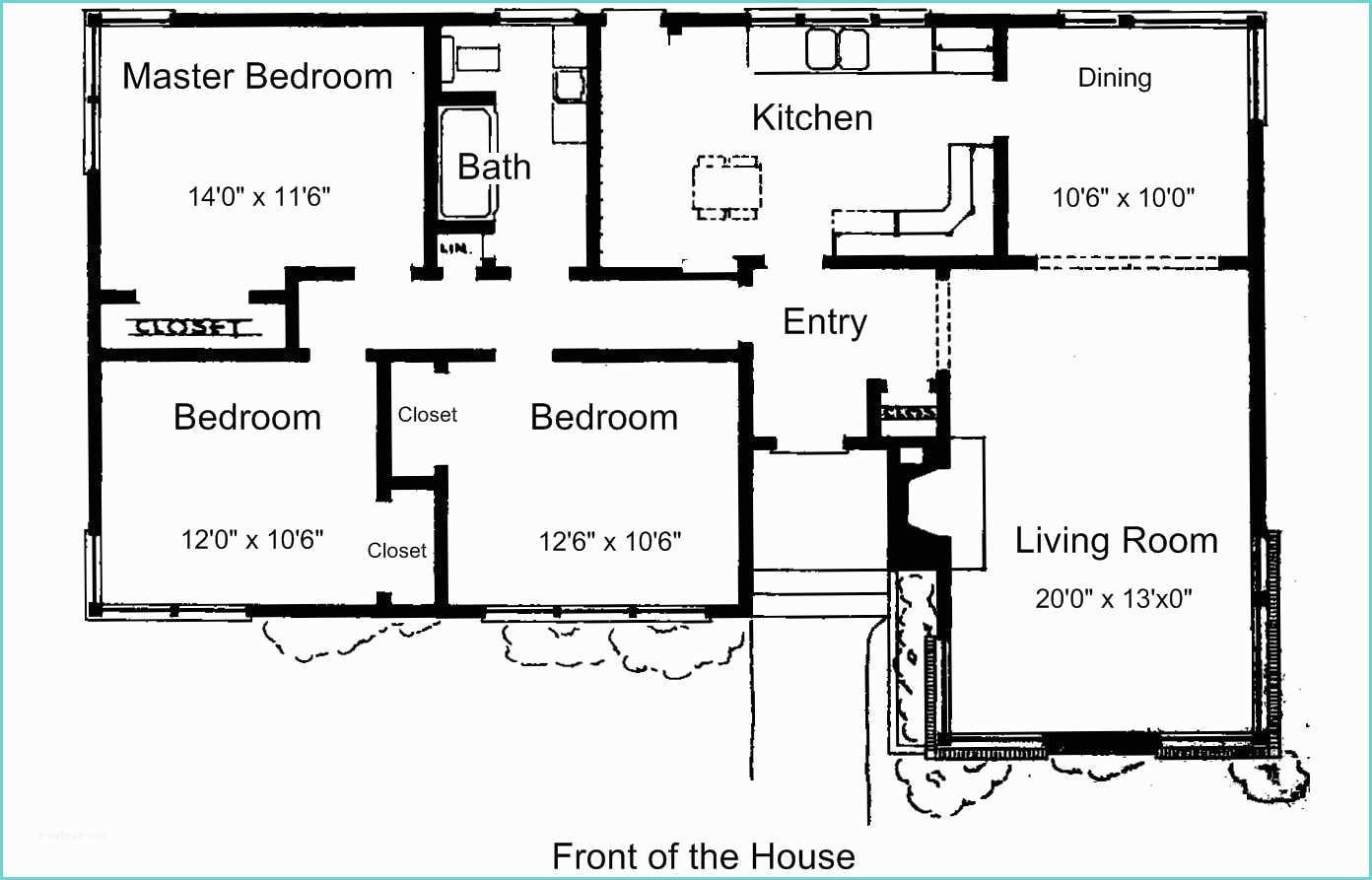 Plan De Maison Simple 3 Chambres Plan Maison Gratuit – Le Bon Plan Pour Construire Ou Faire