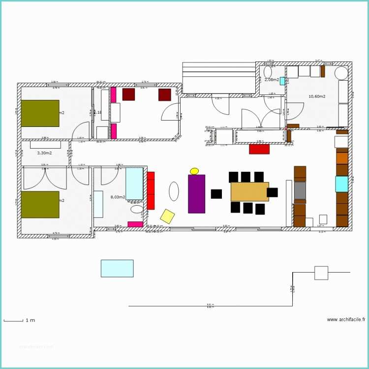 Plan Maison Californienne Maison Rdc Type Californienne "passive" Fev 2015 Ss Jardin