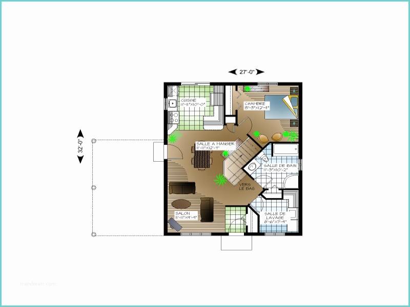 Plan Petite Maison Etage Plan Petite Maison Plain Pied
