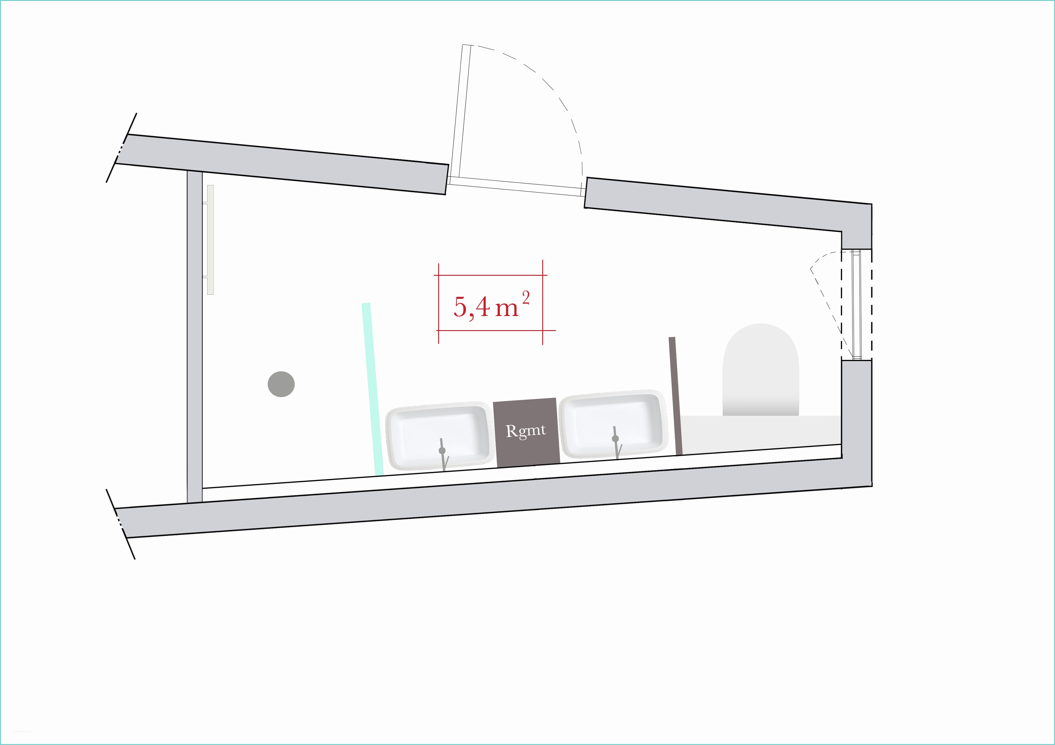 actualite plan salle bain rectangulaire conseil architecte