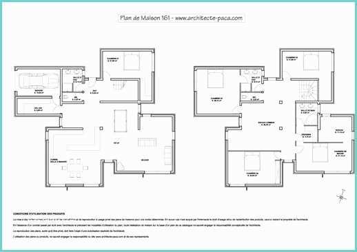 Plans De Maisons Contemporaines Plan Maison Contemporaine 161 Villad Architecte 161 Villa