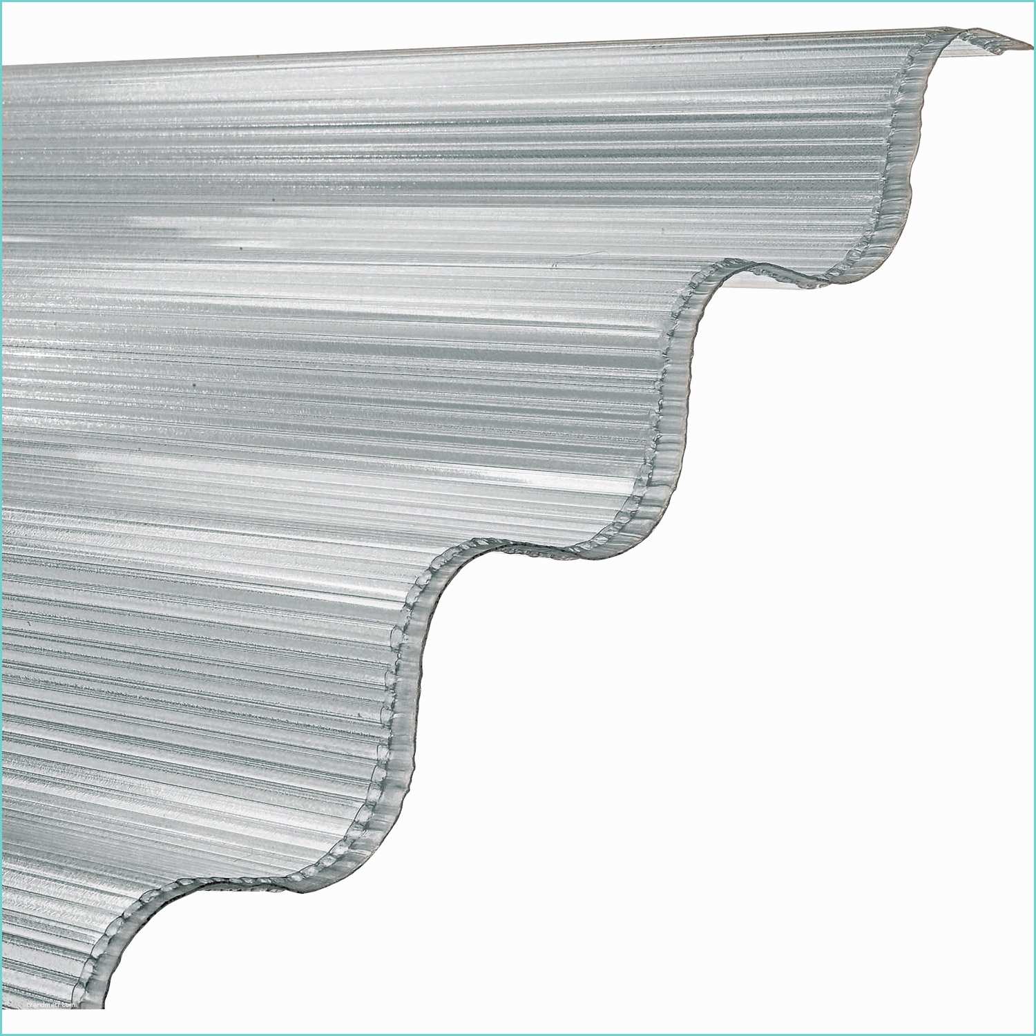Plaque Polycarbonate Transparente Leroy Merlin Plaque Ondulé Polycarbonate Translucide L 0 92 X L 2 M