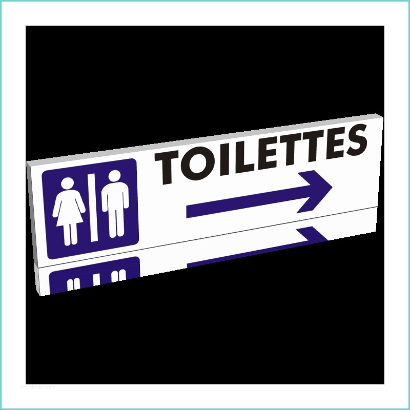 Plaque Pvc Transparent Castorama Panneau Flèche toilettes Hommes Dames Signalétique