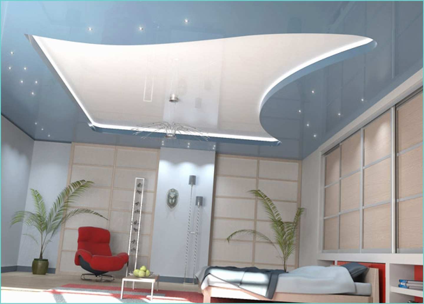 false ceiling design for bed room
